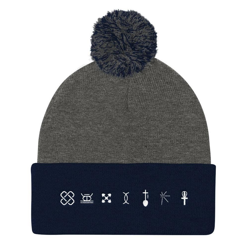 Aphro Womens Winter Pompom Hat Soft Stretch Knit Beanie Pale Gray Aphro Womens Winter Pompom Hat Soft Stretch Knit Beanie Pale Gray